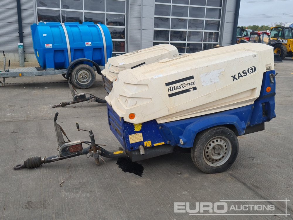 2015 Atlas Copco XAS67KD - Máy nén khí: hình 2 2015 Atlas Copco XAS67KD - Máy nén khí: hình 2