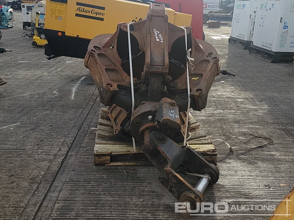 2015 CAT Hydraulic Rotating 5 Tyne Scrap Grab to suit Material Handler - Gầu: hình 4 2015 CAT Hydraulic Rotating 5 Tyne Scrap Grab to suit Material Handler - Gầu: hình 4