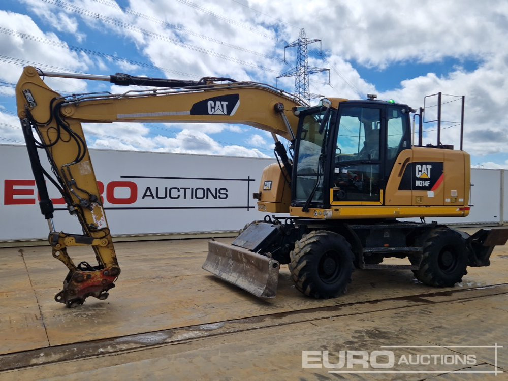 2015 CAT M314F - Máy xúc bánh lốp: hình 1 2015 CAT M314F - Máy xúc bánh lốp: hình 1
