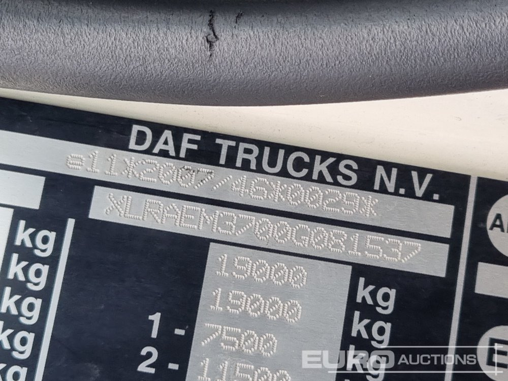 Xe tải hộp 2015 DAF CF250: hình 48