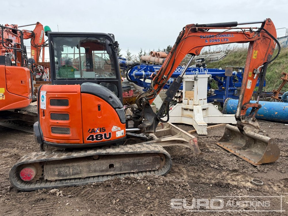 2015 Hitachi ZX48U-5A - Máy xúc mini: hình 3 2015 Hitachi ZX48U-5A - Máy xúc mini: hình 3