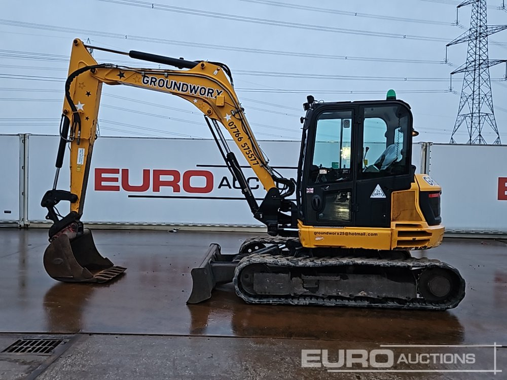 2015 JCB 86C-1 - Máy xúc mini: hình 2 2015 JCB 86C-1 - Máy xúc mini: hình 2