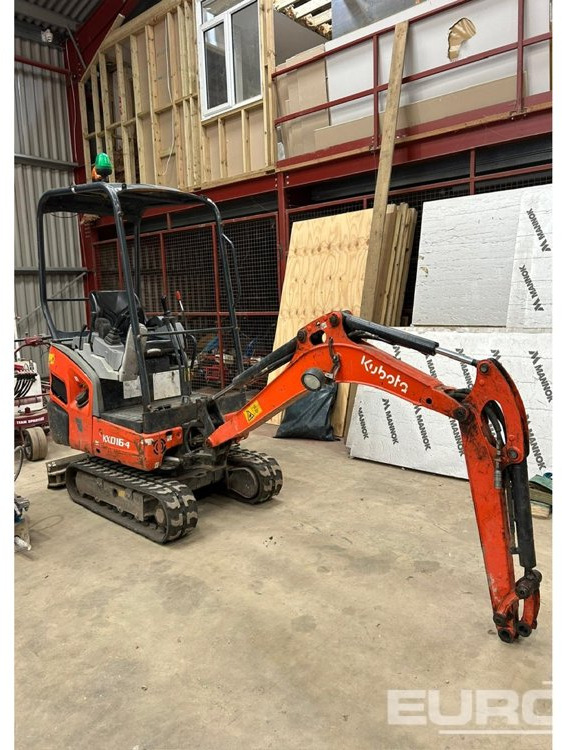 2015 Kubota KX016-4 - Máy xúc mini: hình 4 2015 Kubota KX016-4 - Máy xúc mini: hình 4