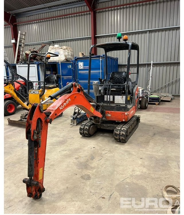 2015 Kubota KX016-4 - Máy xúc mini: hình 1 2015 Kubota KX016-4 - Máy xúc mini: hình 1