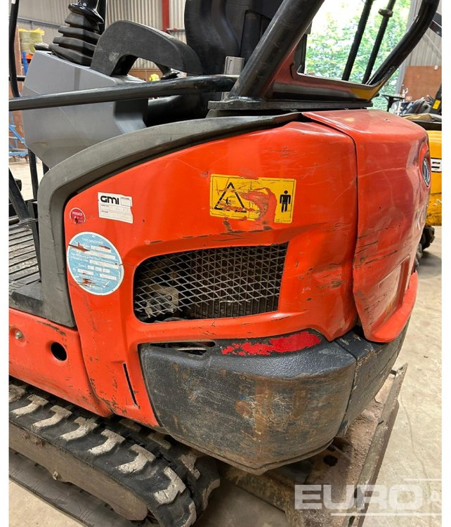 2015 Kubota KX016-4 - Máy xúc mini: hình 5 2015 Kubota KX016-4 - Máy xúc mini: hình 5