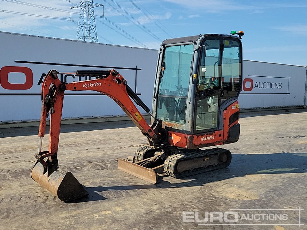2015 Kubota KX016-4 - Máy xúc mini: hình 1 2015 Kubota KX016-4 - Máy xúc mini: hình 1