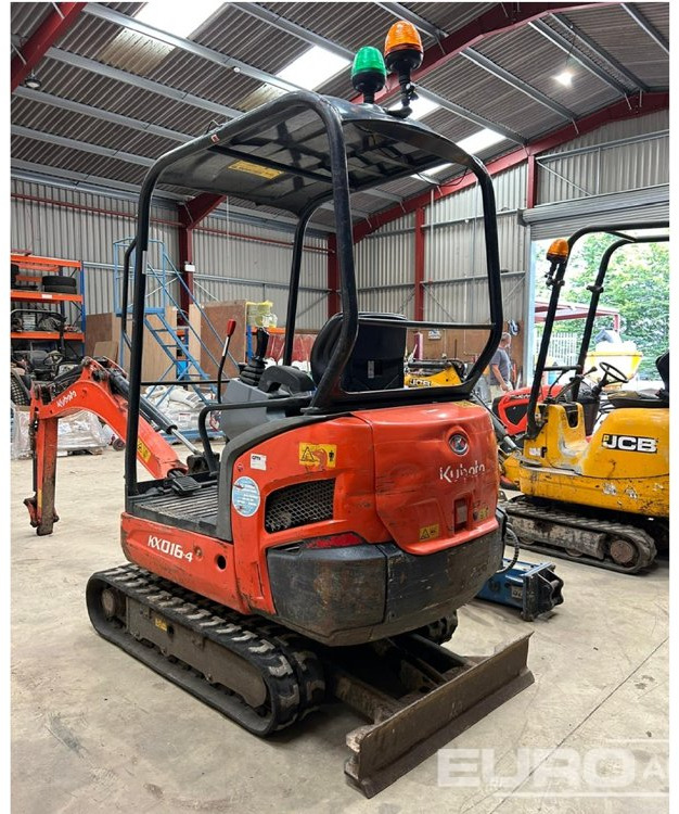 2015 Kubota KX016-4 - Máy xúc mini: hình 2 2015 Kubota KX016-4 - Máy xúc mini: hình 2