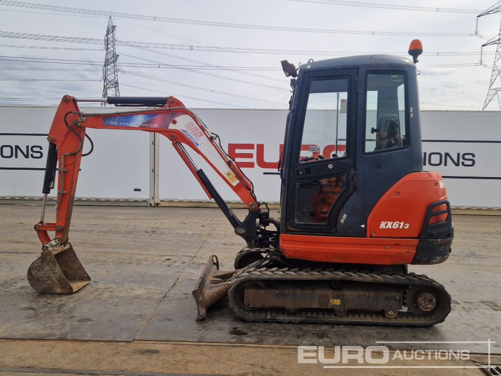 2015 Kubota KX61-3 - Máy xúc mini: hình 2 2015 Kubota KX61-3 - Máy xúc mini: hình 2