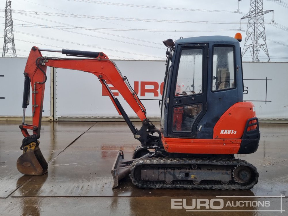 2015 Kubota KX61-3 - Máy xúc mini: hình 2 2015 Kubota KX61-3 - Máy xúc mini: hình 2