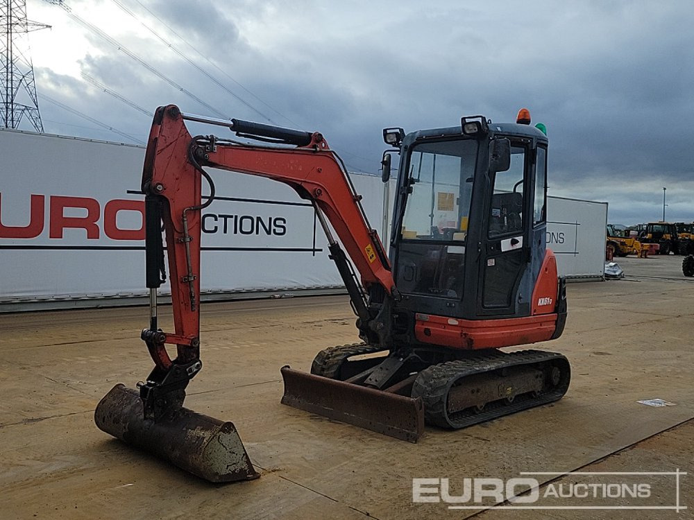 2015 Kubota KX61-3 - Máy xúc mini: hình 1 2015 Kubota KX61-3 - Máy xúc mini: hình 1
