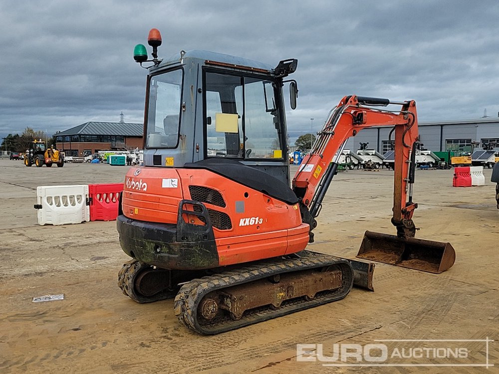 2015 Kubota KX61-3 - Máy xúc mini: hình 5 2015 Kubota KX61-3 - Máy xúc mini: hình 5