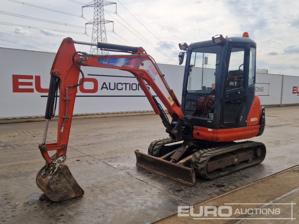 2015 Kubota KX61-3 - Máy xúc mini: hình 1 2015 Kubota KX61-3 - Máy xúc mini: hình 1