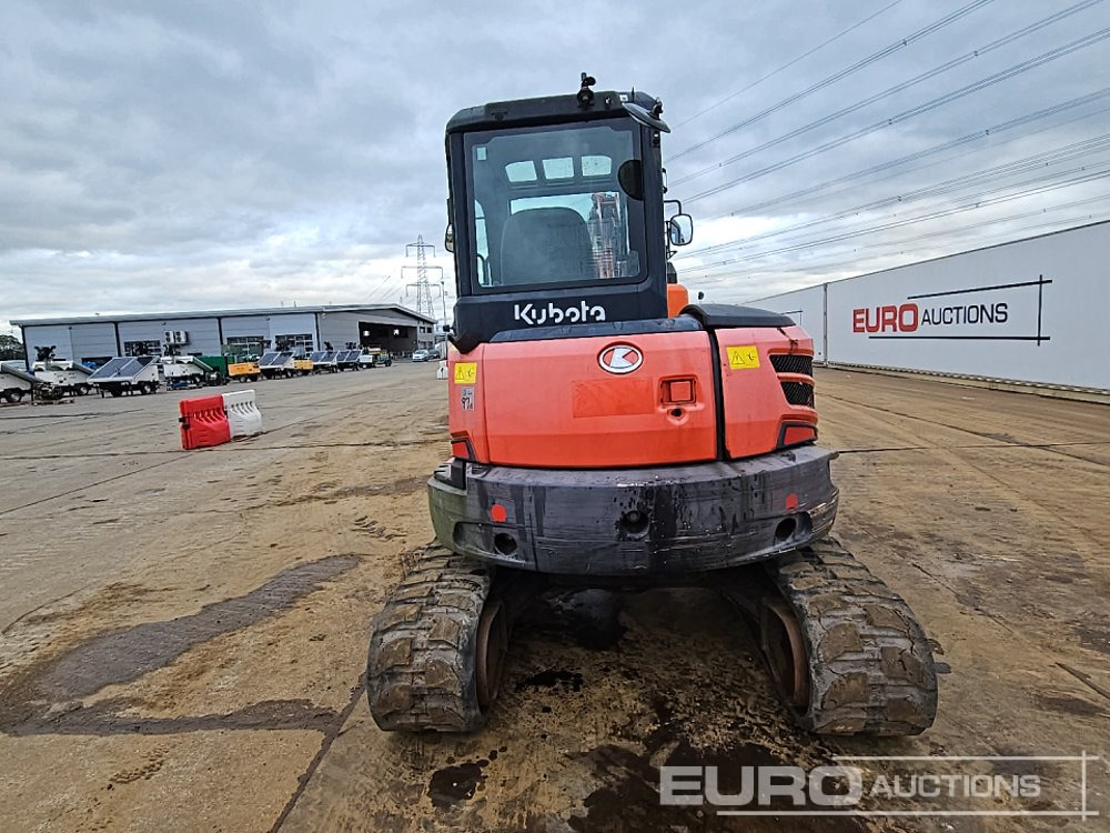 2015 Kubota U55-4 - Máy xúc mini: hình 4 2015 Kubota U55-4 - Máy xúc mini: hình 4