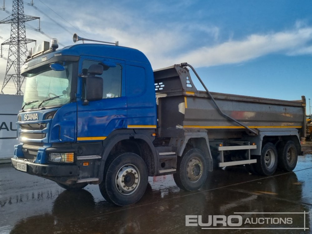 2015 Scania P410 - Xe ben: hình 1 2015 Scania P410 - Xe ben: hình 1