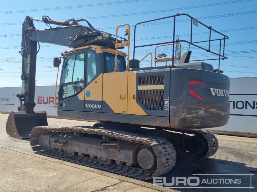 2015 Volvo EC220EL - Máy xúc bánh xích: hình 3 2015 Volvo EC220EL - Máy xúc bánh xích: hình 3