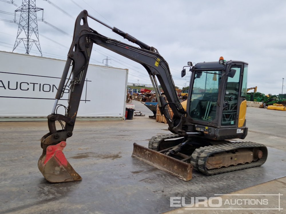 2015 Volvo ECR50D - Máy xúc mini: hình 1 2015 Volvo ECR50D - Máy xúc mini: hình 1