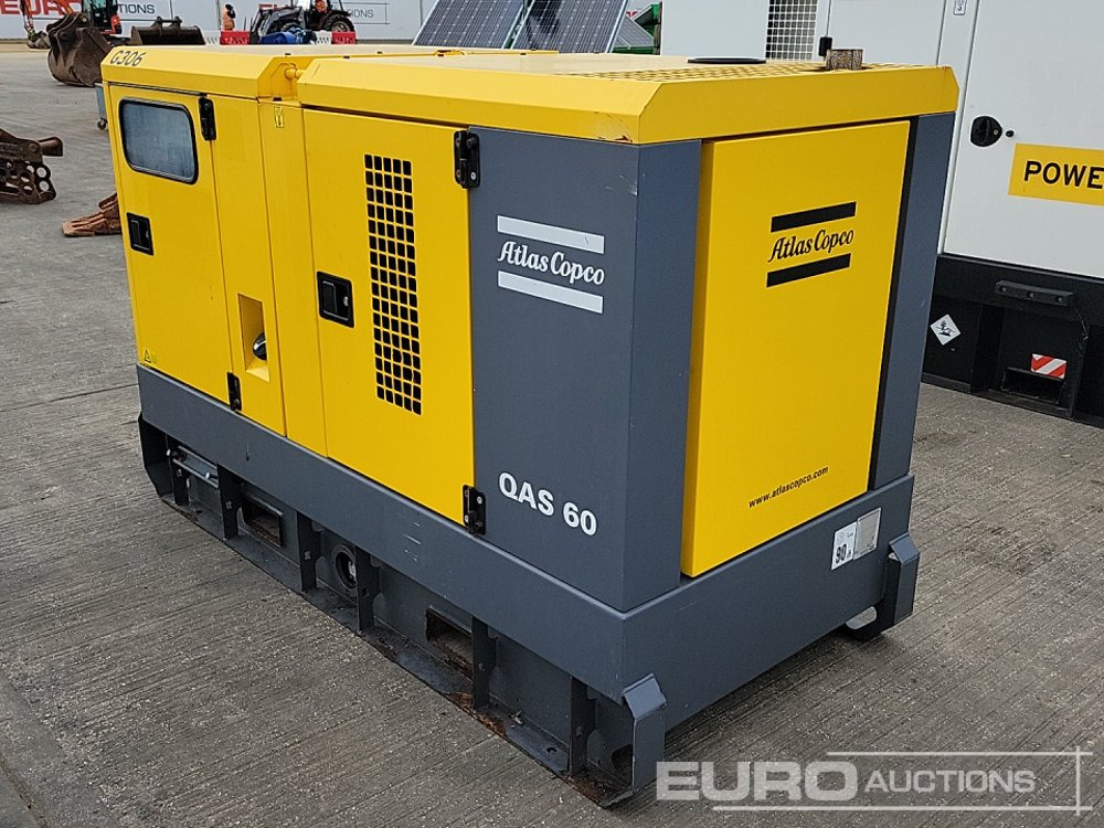 2016 Atlas Copco QAS 60 - Bộ phát điện: hình 3 2016 Atlas Copco QAS 60 - Bộ phát điện: hình 3
