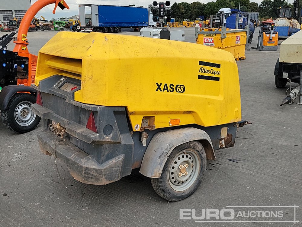 2016 Atlas Copco XAS68 130CFM - Máy nén khí: hình 5 2016 Atlas Copco XAS68 130CFM - Máy nén khí: hình 5