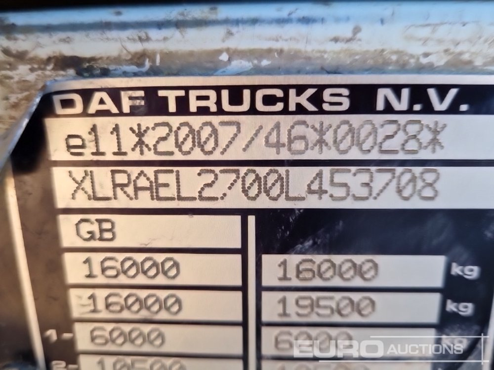 Xe quét đường 2016 DAF LF220: hình 43