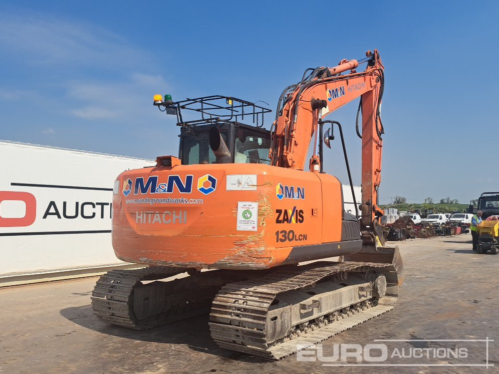 2016 Hitachi ZX130LCN-5B - Máy xúc bánh xích: hình 5 2016 Hitachi ZX130LCN-5B - Máy xúc bánh xích: hình 5