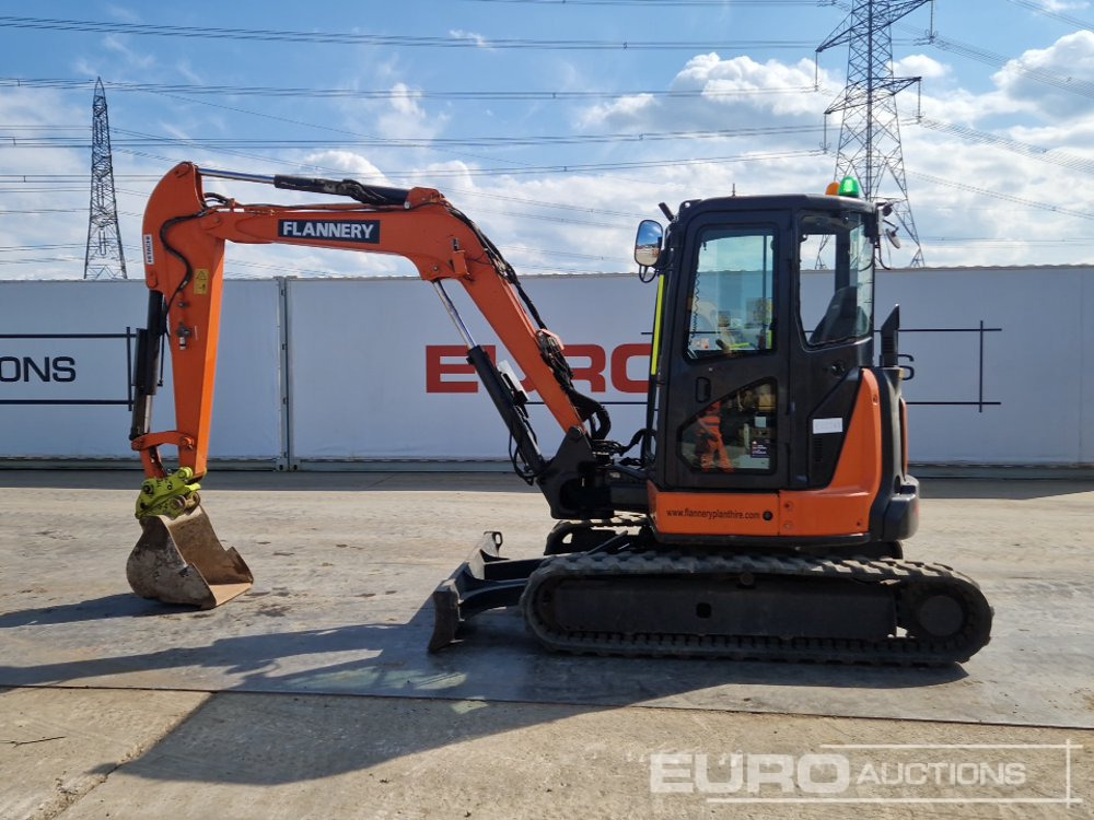 2016 Hitachi ZX55U-5A - Máy xúc mini: hình 2 2016 Hitachi ZX55U-5A - Máy xúc mini: hình 2