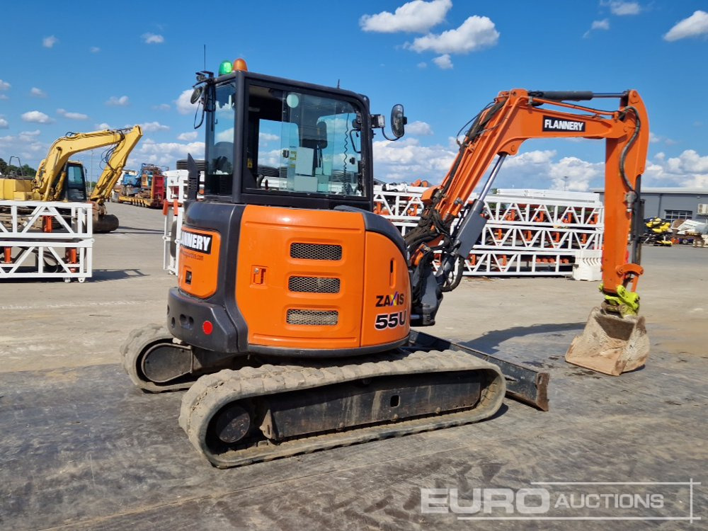 2016 Hitachi ZX55U-5A - Máy xúc mini: hình 5 2016 Hitachi ZX55U-5A - Máy xúc mini: hình 5