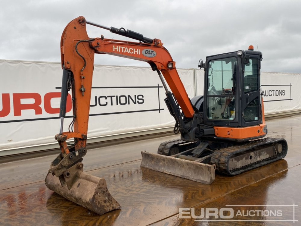 2016 Hitachi ZX55U-5A CLR - Máy xúc mini: hình 1 2016 Hitachi ZX55U-5A CLR - Máy xúc mini: hình 1