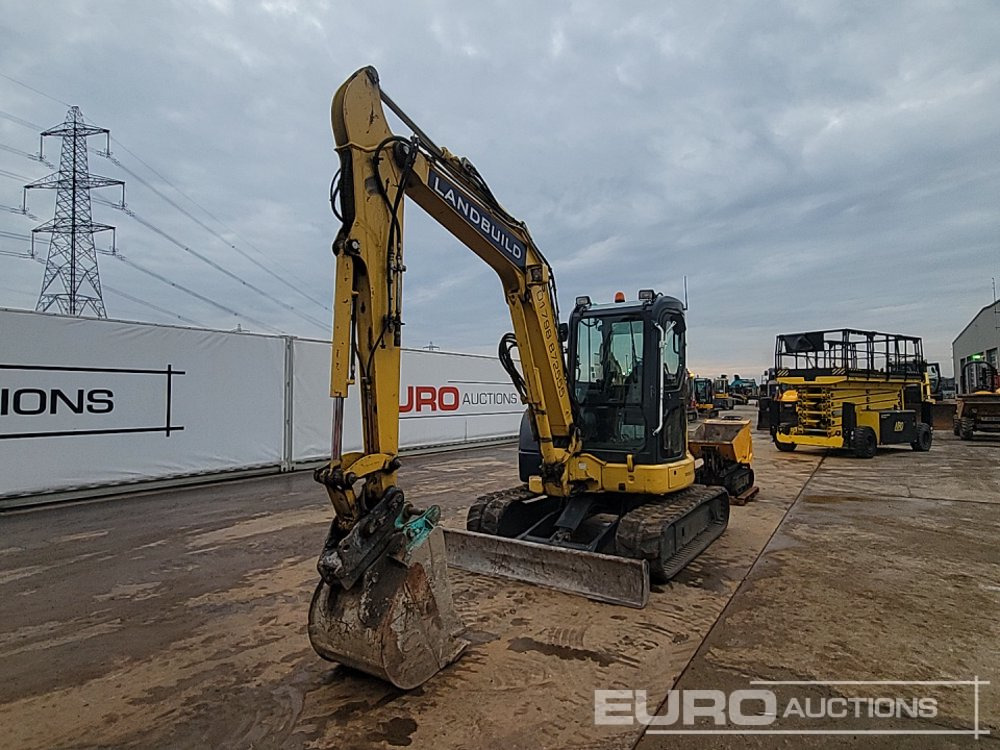 2016 Komatsu PC55MR-3 - Máy xúc mini: hình 1 2016 Komatsu PC55MR-3 - Máy xúc mini: hình 1