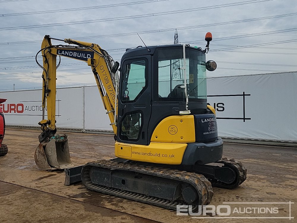 2016 Komatsu PC55MR-3 - Máy xúc mini: hình 3 2016 Komatsu PC55MR-3 - Máy xúc mini: hình 3