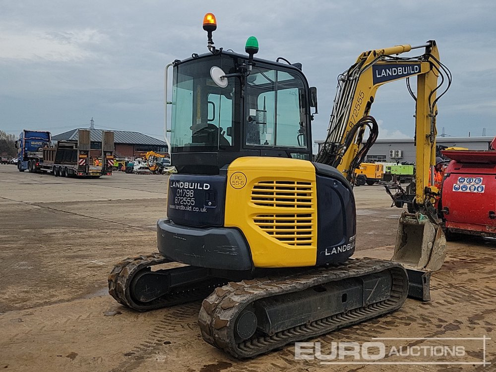 2016 Komatsu PC55MR-3 - Máy xúc mini: hình 5 2016 Komatsu PC55MR-3 - Máy xúc mini: hình 5