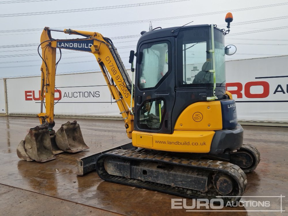 2016 Komatsu PC55MR-3 - Máy xúc mini: hình 3 2016 Komatsu PC55MR-3 - Máy xúc mini: hình 3