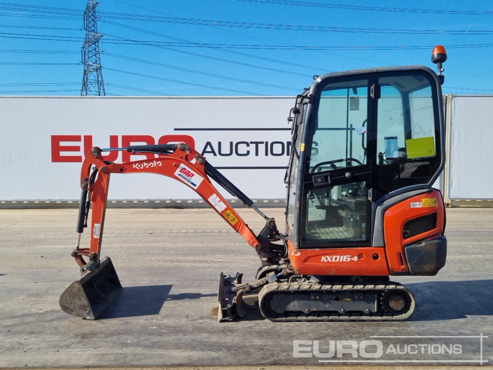 2016 Kubota KX016-4 - Máy xúc mini: hình 2 2016 Kubota KX016-4 - Máy xúc mini: hình 2