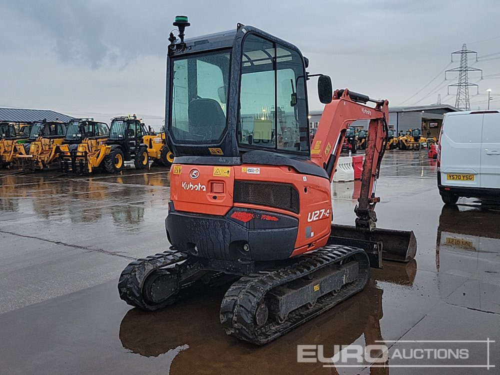 2016 Kubota U27-4 - Máy xúc mini: hình 5 2016 Kubota U27-4 - Máy xúc mini: hình 5