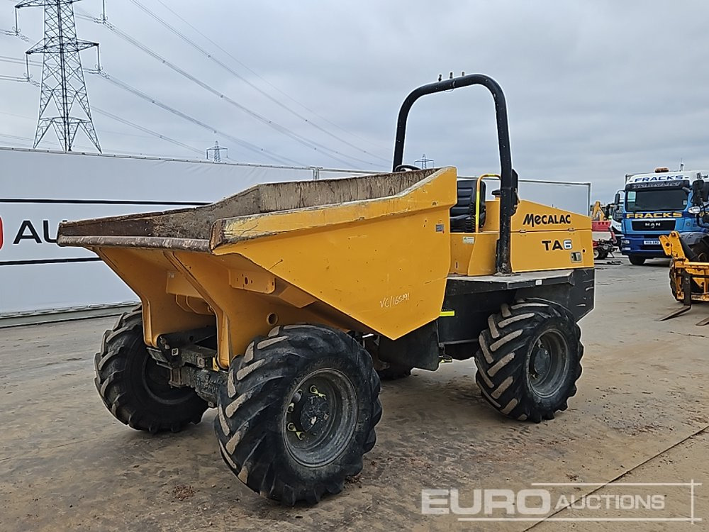 2016 Mecalac TA6 - Xe ben đổ mini: hình 1 2016 Mecalac TA6 - Xe ben đổ mini: hình 1