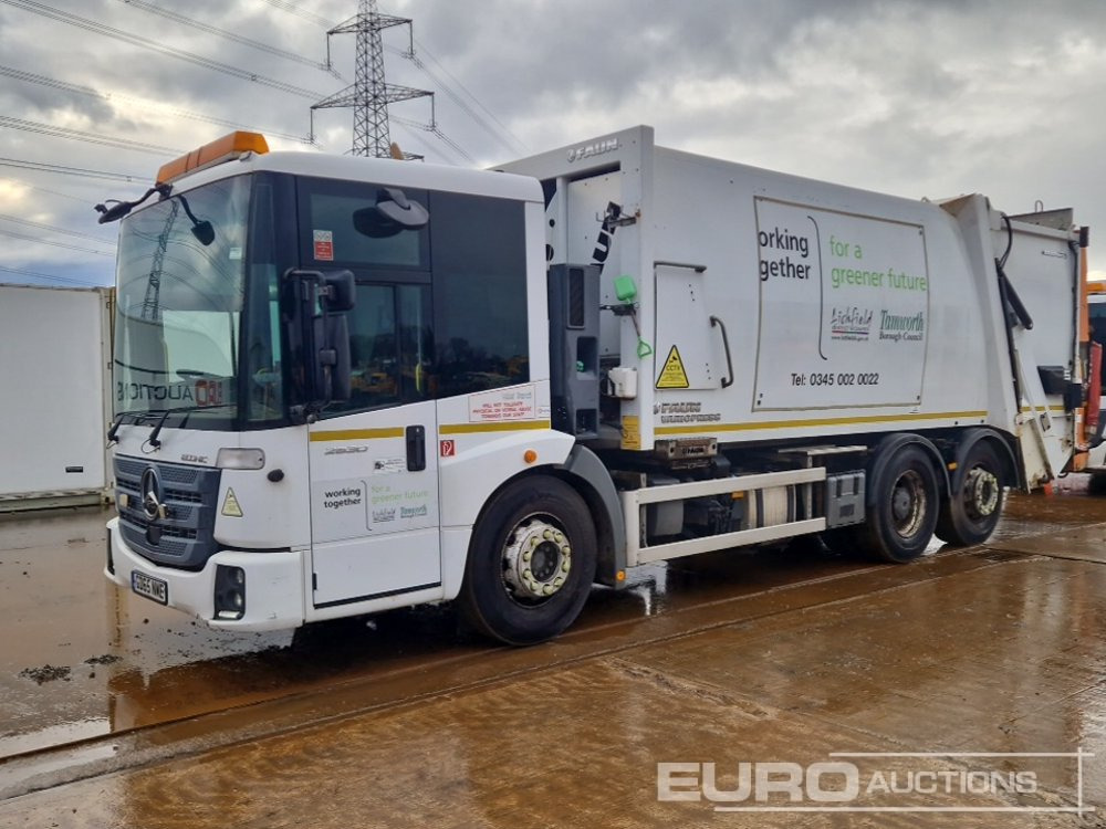 2016 Mercedes Econic 2630 - Xe tải chở rác: hình 1 2016 Mercedes Econic 2630 - Xe tải chở rác: hình 1