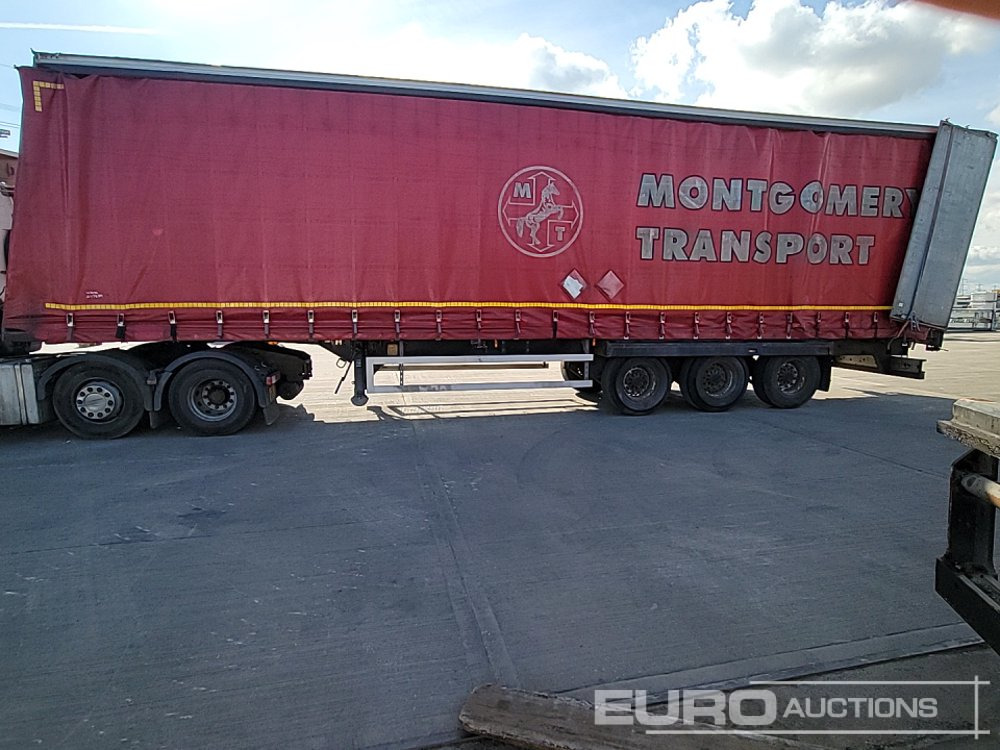 2016 Montracon Tri Axle Curtainsider Trailer - Sơ mi rơ moóc mui bạt: hình 2 2016 Montracon Tri Axle Curtainsider Trailer - Sơ mi rơ moóc mui bạt: hình 2