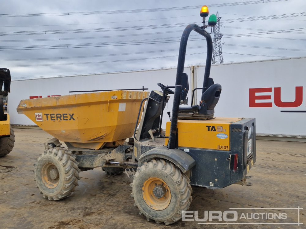 2016 Terex TA3S - Xe ben đổ mini: hình 3 2016 Terex TA3S - Xe ben đổ mini: hình 3