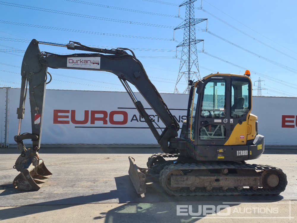 2016 Volvo ECR88D - Máy xúc mini: hình 2 2016 Volvo ECR88D - Máy xúc mini: hình 2