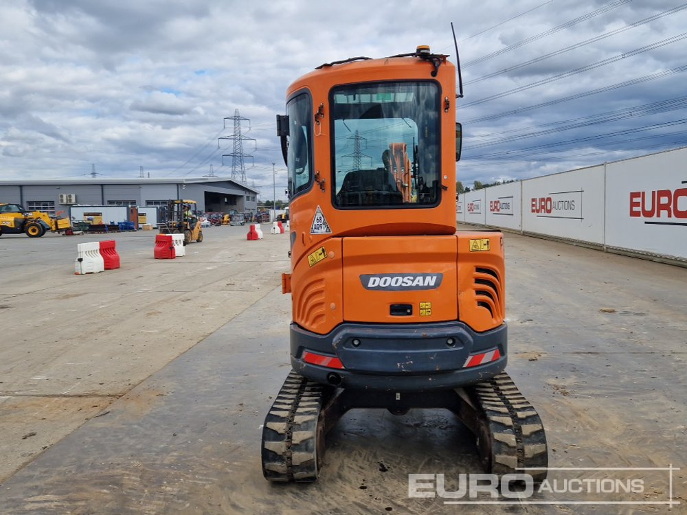 2017 Doosan DX27Z - Máy xúc mini: hình 4 2017 Doosan DX27Z - Máy xúc mini: hình 4