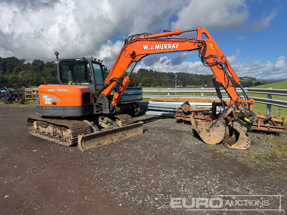 2017 Doosan DX85R-3 - Máy xúc mini: hình 4 2017 Doosan DX85R-3 - Máy xúc mini: hình 4