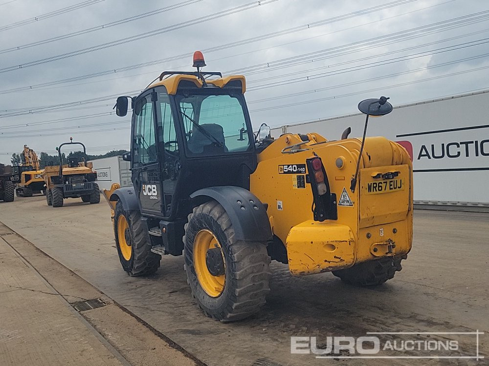 2017 JCB 540-140 Hi Viz - Xe nhấc hình viễn vọng kính: hình 3 2017 JCB 540-140 Hi Viz - Xe nhấc hình viễn vọng kính: hình 3