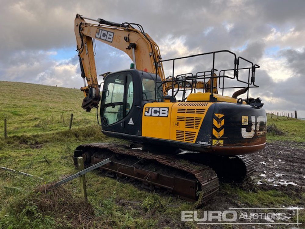 2017 JCB JS220LC - Máy xúc bánh xích: hình 3 2017 JCB JS220LC - Máy xúc bánh xích: hình 3