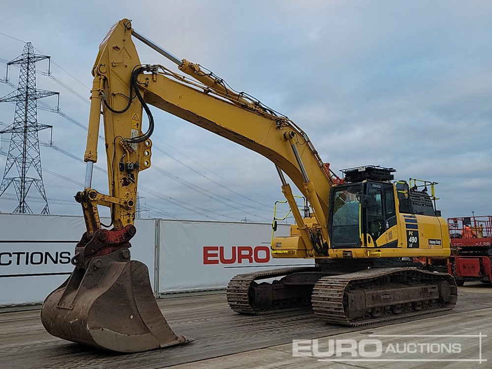 2017 Komatsu PC490LC-11 - Máy xúc bánh xích: hình 1 2017 Komatsu PC490LC-11 - Máy xúc bánh xích: hình 1