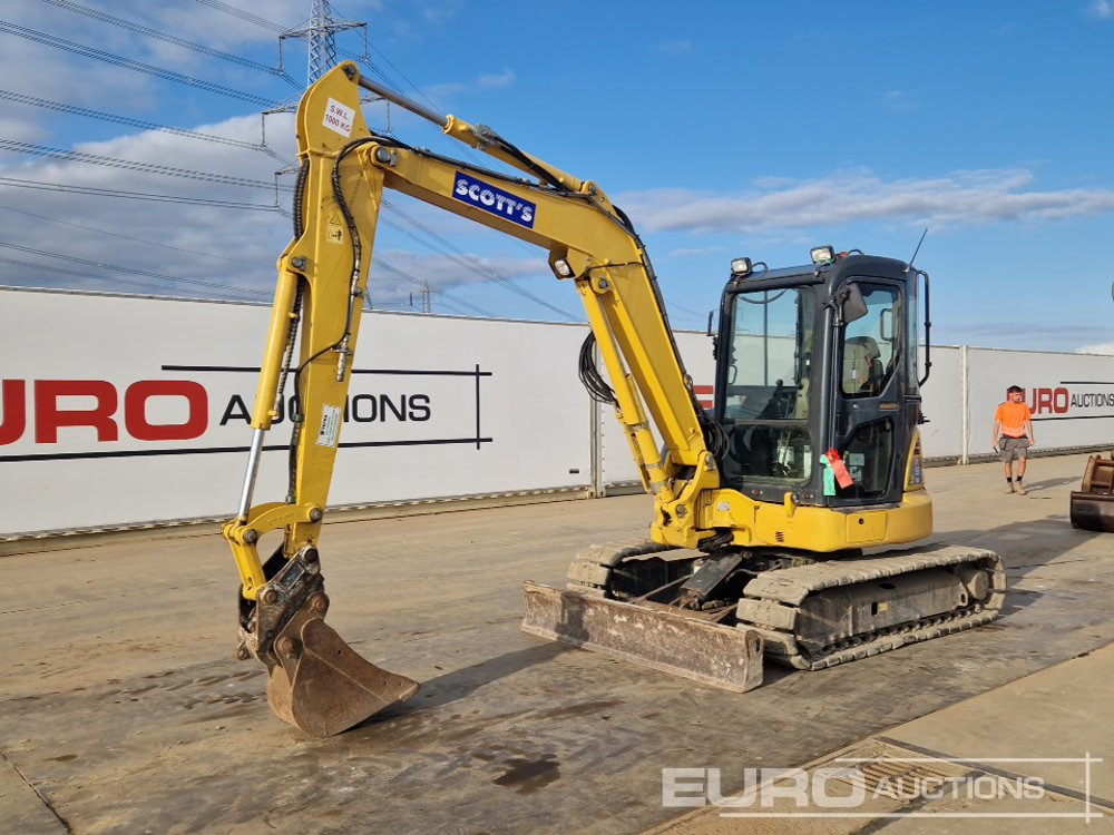 2017 Komatsu PC55MR-3 - Máy xúc mini: hình 1 2017 Komatsu PC55MR-3 - Máy xúc mini: hình 1