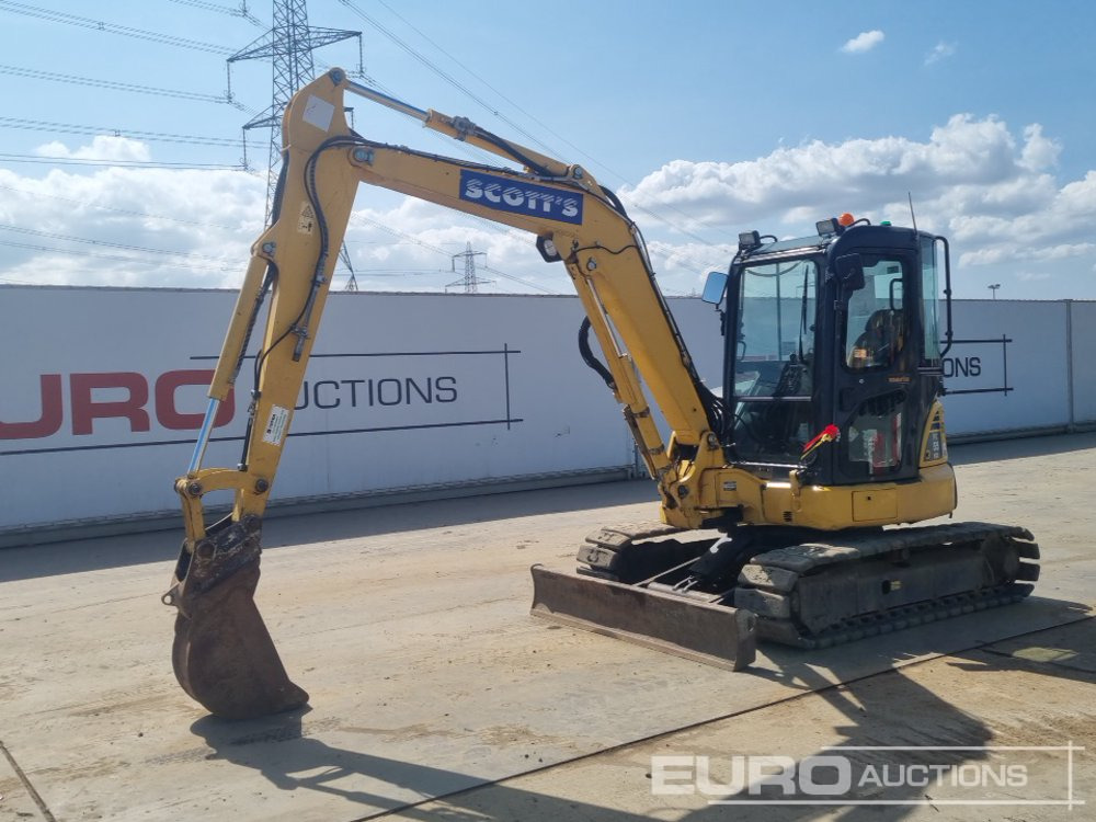 2017 Komatsu PC55MR-3 - Máy xúc mini: hình 1 2017 Komatsu PC55MR-3 - Máy xúc mini: hình 1