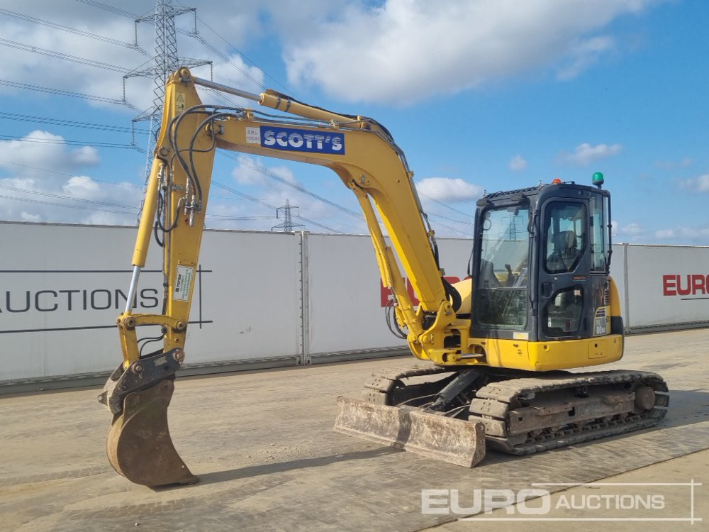 2017 Komatsu PC80MR-3 - Máy xúc mini: hình 1 2017 Komatsu PC80MR-3 - Máy xúc mini: hình 1