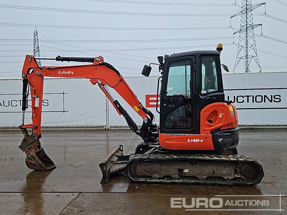 2017 Kubota U48-4 - Máy xúc mini: hình 2 2017 Kubota U48-4 - Máy xúc mini: hình 2
