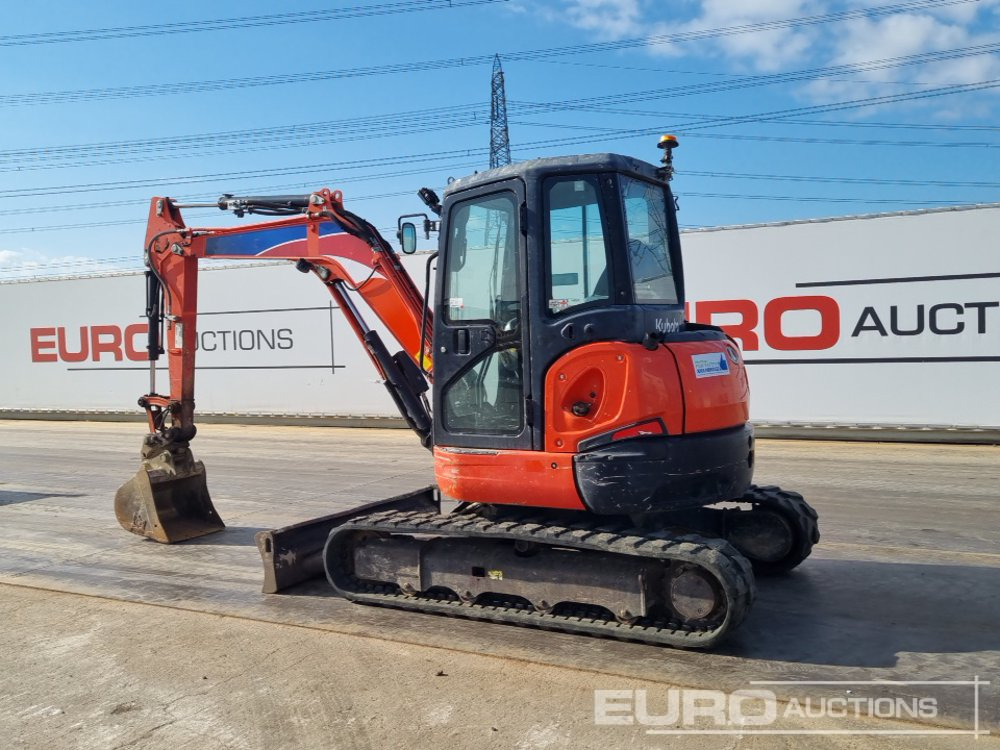 2017 Kubota U48-4 - Máy xúc mini: hình 3 2017 Kubota U48-4 - Máy xúc mini: hình 3