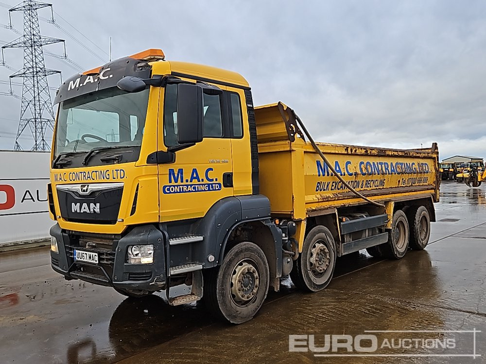 2017 MAN TGS35.420 - Xe ben: hình 1 2017 MAN TGS35.420 - Xe ben: hình 1