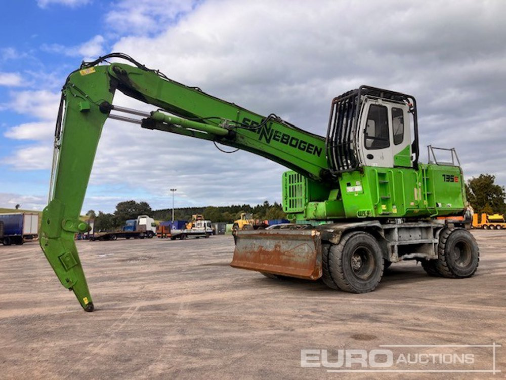 2017 Sennebogen 735E - Máy xúc bánh lốp: hình 1 2017 Sennebogen 735E - Máy xúc bánh lốp: hình 1